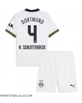 Borussia Dortmund Nico Schlotterbeck #4 Echipament de Fotbal Replică 2024-25 Copii Treilea (+ Șorturi)